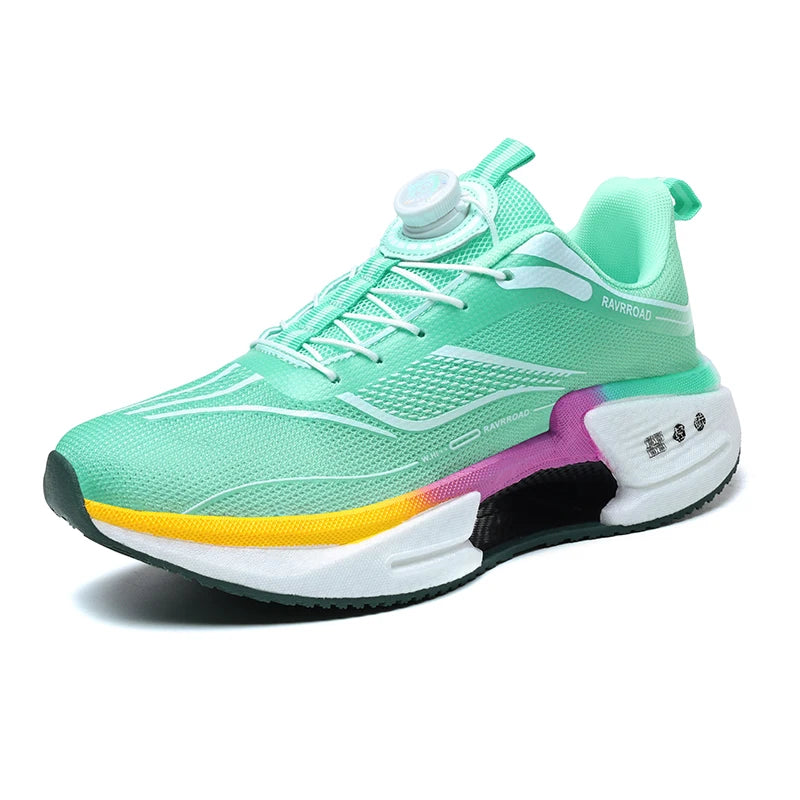 Parent-child casual sports shoes Four seasons new soft sole non-slip breathable outdoor running shoes men women's light sneakers