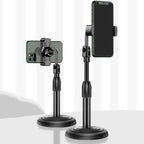 Desktop Phone Holder Live Broadcast for Smartphone Adjustable with Phone Holder Stand Bracket for Mobile Telefoon Statief Stand