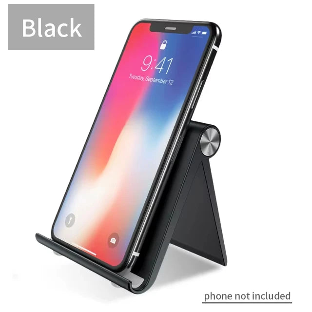 Phone Holder Stand Mobile Universal Support Tablet Stand for iPhone Desk Cell Phone Holder Stand Portable Mobile Holder Mount