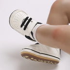 0-1Year New Baby Shoes Retro Leather Boy Girl Shoes Multicolor Toddler Rubber Sole Anti-slip First Walkers Infant Newborn