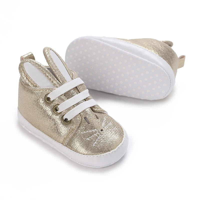 Classic baby shoes for boys and girls cute animal casual flat shoes the first baby cotton non slip and warm walking shoes ﻿