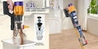 550W Cordless Vacuum Cleaner 45000Pa,Stick Vacuum with Touch Display,Removable Battery,Handheld Dust Cleaners For Home Clean