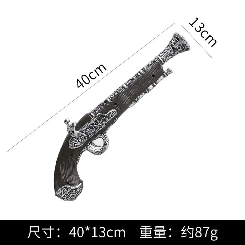 48.5cm/19.09in Plastics Fake Blood Knife Party Supplies Weapon Props Model Halloween Cosplay Funny Gift Collectible Outdoor Toys