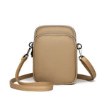 2025New 100% Genuine Cowhide Women's Leather Mobile Phone Bag Crossbody Bags for Women Bag Designer Crossbody Bag Messenger Bags
