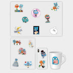 10/50PCS Funny Animation The Amazing World of Gumball Stickers Cute Personality Creative Doodle Decals Toys Gifts for Scrapbook