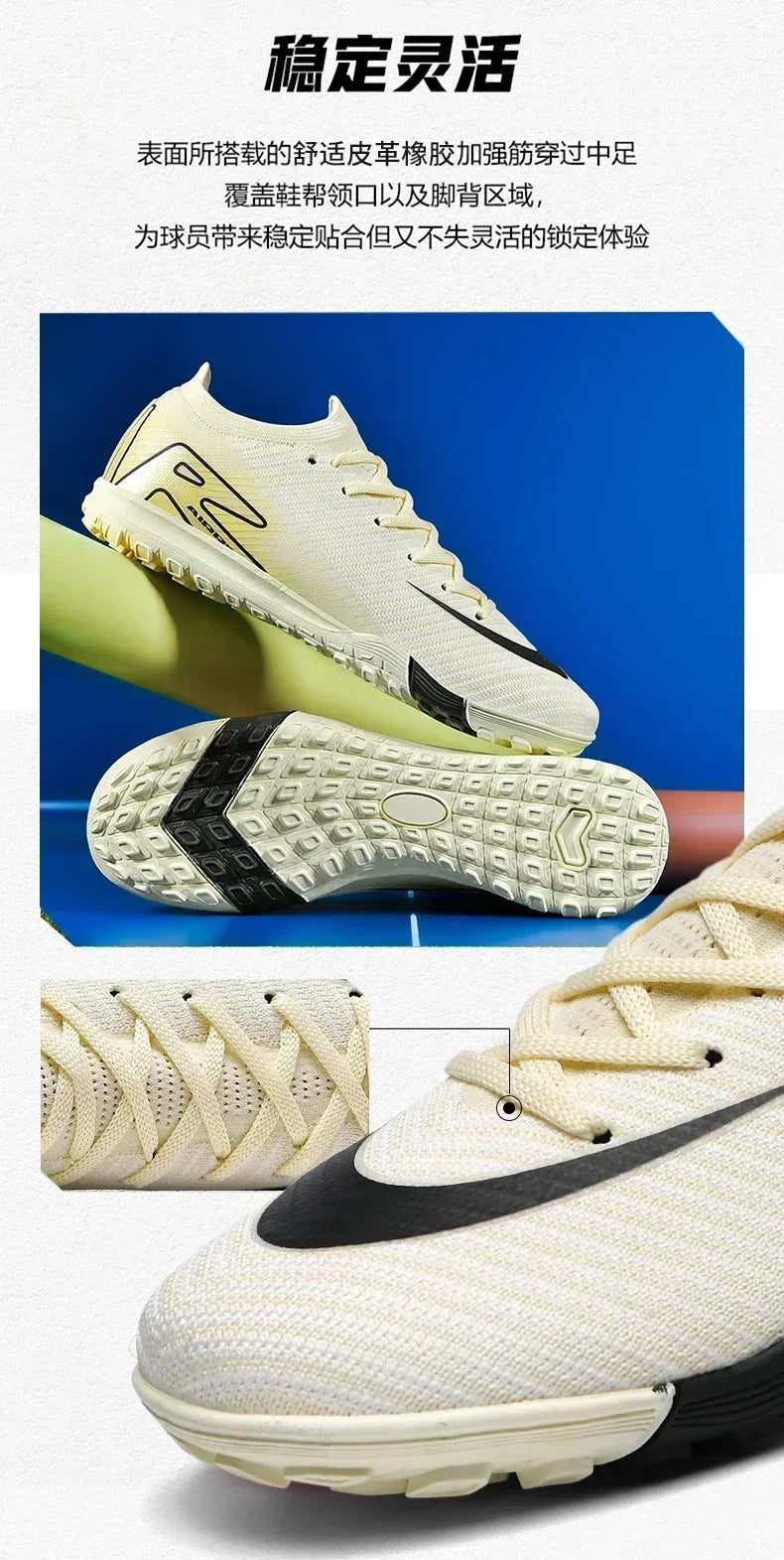 Men Football Field Boot TF/FG Indoor Original Professional Futsal Society Match Turf Soccer Shoes Non Slip Bootie Football Shoes