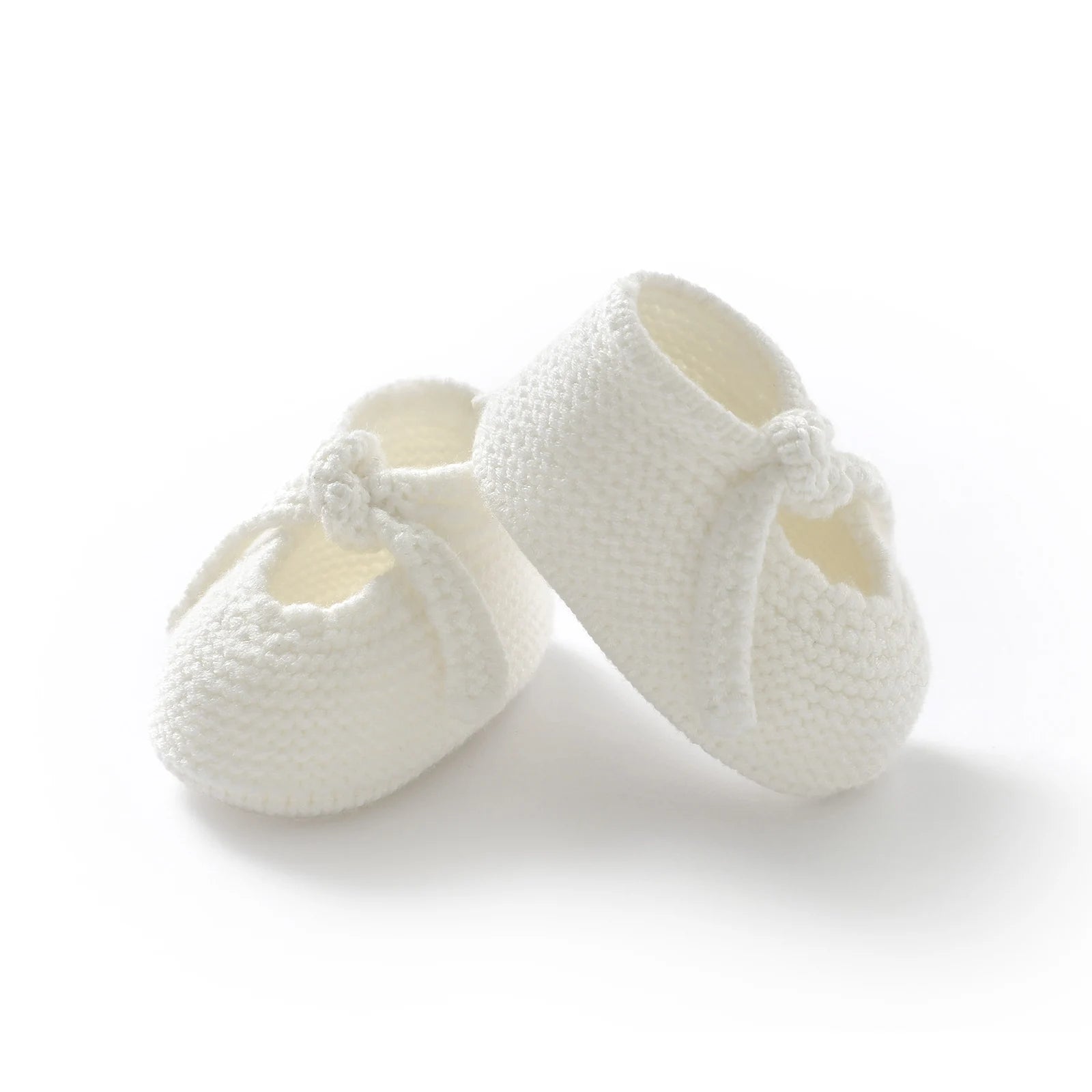 Baby Shoes Knit Newborn Boy Girls Bed Boots Fashion Cute Bow Infant Clothing Accessories Toddler Children Shallow Footwear 0-18M