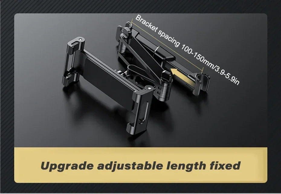 Adjustable Foldable Car Phone Stand – Sturdy & Non-Slip Grip for Secure Phone Mounting