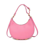 French handbag women bag semi-circular crescent single shoulder armpit bag fashionable commuting niche letter crossbody handbag