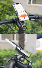 ThinkRider MTB Phone Mount Stand Bicycle Holder 270° Rotatable Aluminum Adjustable Bike Phone Holder Non-slip