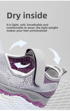 Women Shoes Breathable Vulcanized Shoes White ZapaWomen Sneakers Fashion Breathable Mesh Casual Walking Shoes Women Work Shoes