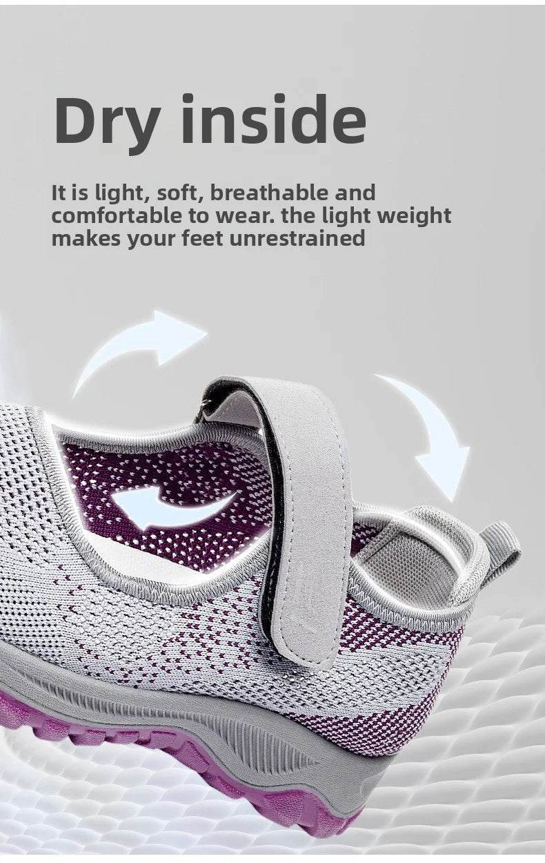 Women Shoes Breathable Vulcanized Shoes White ZapaWomen Sneakers Fashion Breathable Mesh Casual Walking Shoes Women Work Shoes