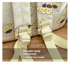 Sanrio Start Of School Season Backpack Anime Kuromi Cinnamoroll Student Bag Large Capacity Women Bag For Children Girls Gift ﻿