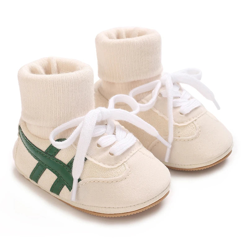 Baby Shoes Soft Cotton Socks Ankle Covering Style Autumn And Winter Warm Sports Shoes Toddler And Newborn Walking Shoes