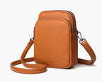 2025New 100% Genuine Cowhide Women's Leather Mobile Phone Bag Crossbody Bags for Women Bag Designer Crossbody Bag Messenger Bags