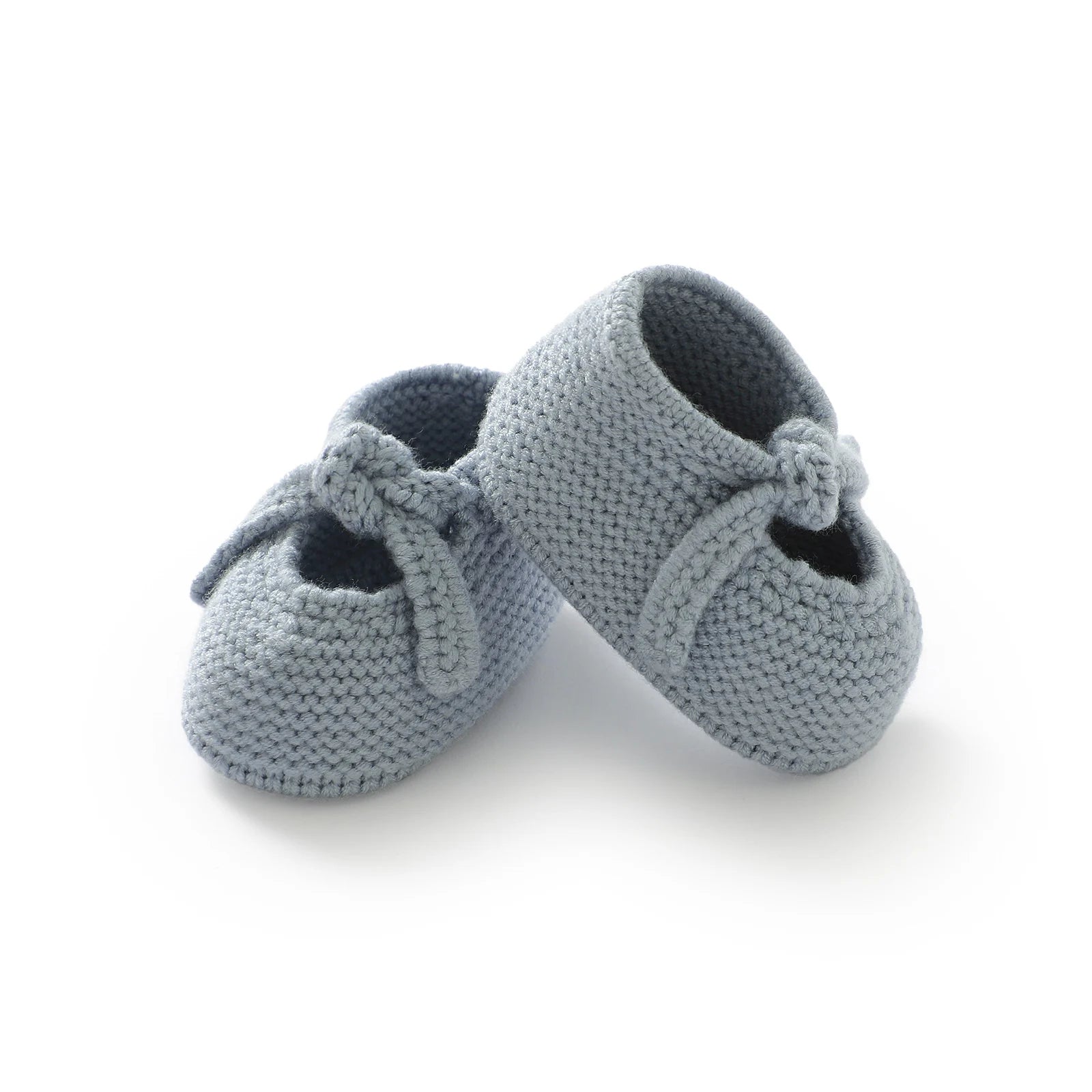 Baby Shoes Knit Newborn Boy Girls Bed Boots Fashion Cute Bow Infant Clothing Accessories Toddler Children Shallow Footwear 0-18M
