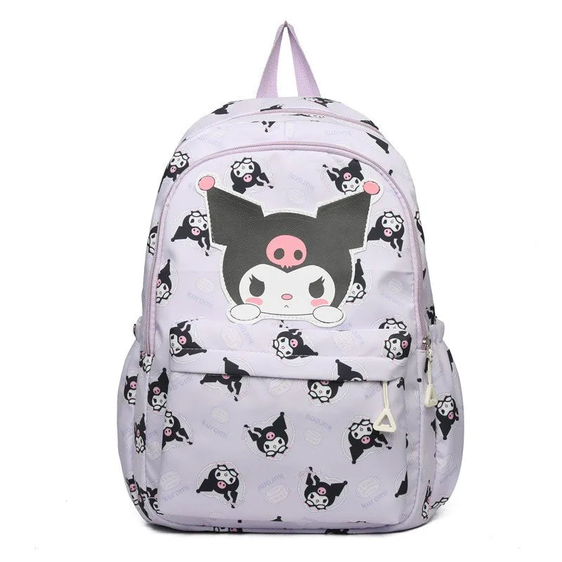 Sanrio Backpack Anime Kuromi Cinnamoroll My Melody Student Bag Large Capacity Women Bag For Children Girls Birthday Gift