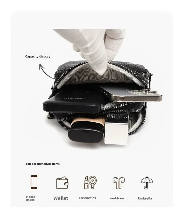 2025New 100% Genuine Cowhide Women's Leather Mobile Phone Bag Crossbody Bags for Women Bag Designer Crossbody Bag Messenger Bags