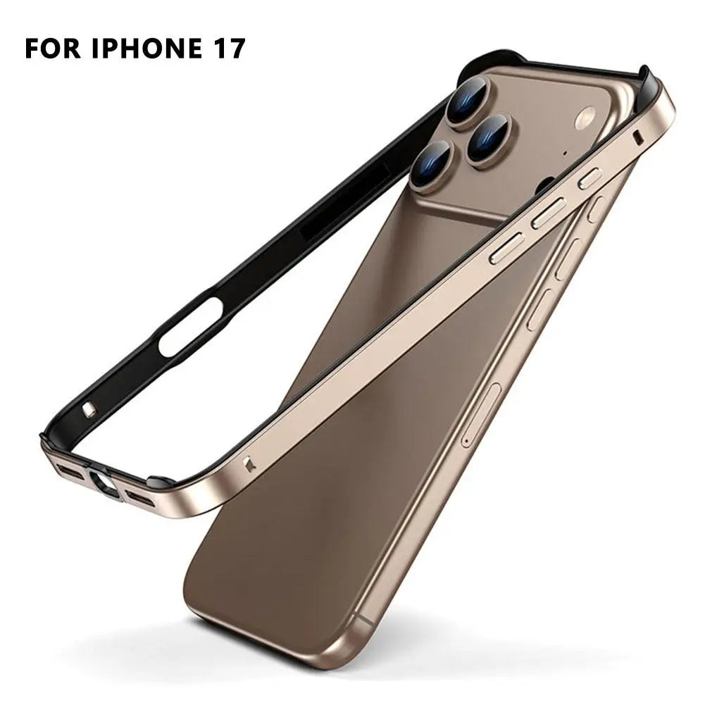 Metal Silicone iPhone 17 Pro Max Case