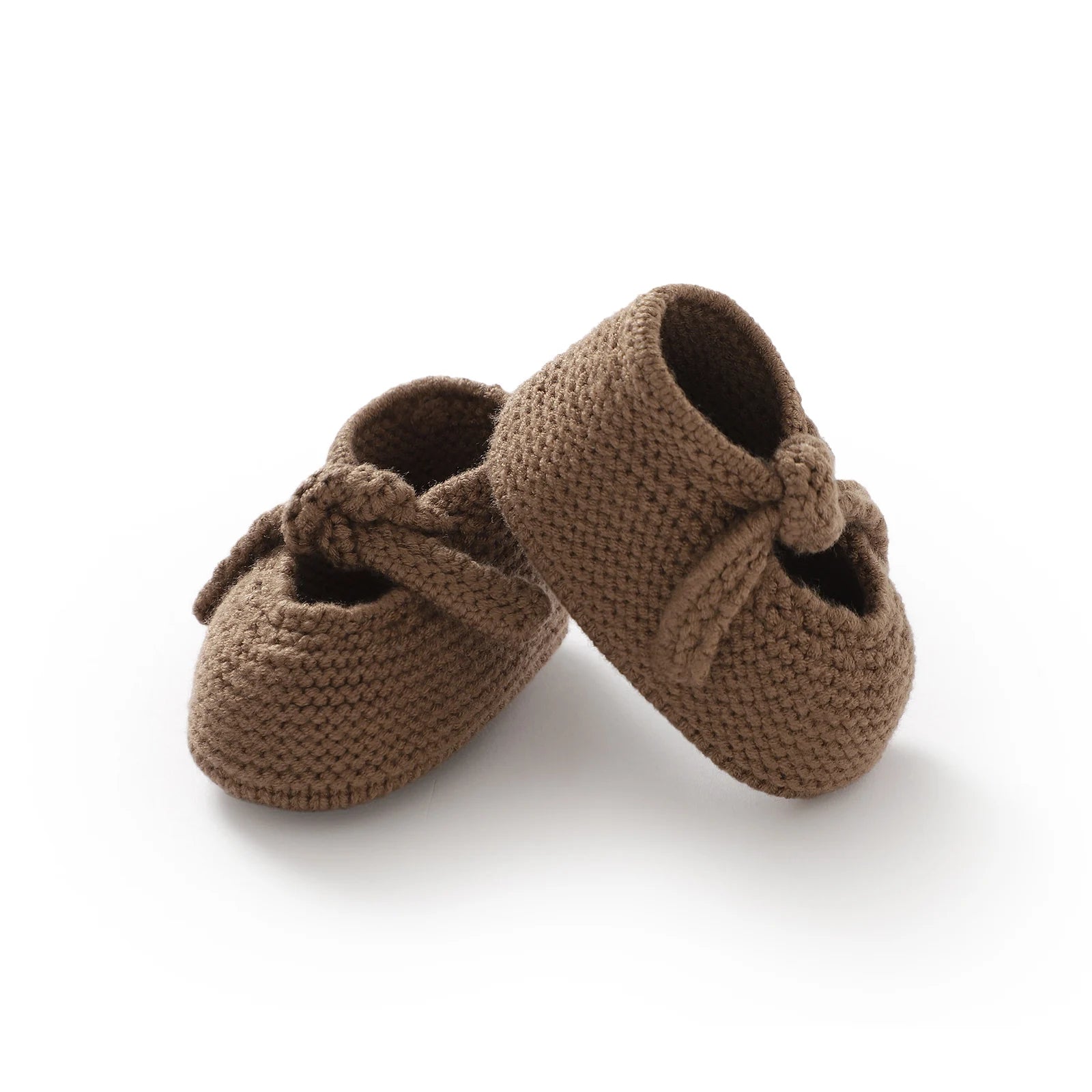 Baby Shoes Knit Newborn Boy Girls Bed Boots Fashion Cute Bow Infant Clothing Accessories Toddler Children Shallow Footwear 0-18M