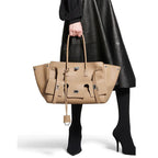 Brand Tote Bag Rodeo Lock Design Women Bag High-quality Soft Pu Leather Handbag Large-capacity Storage Bag Commuter Shoulder Bag