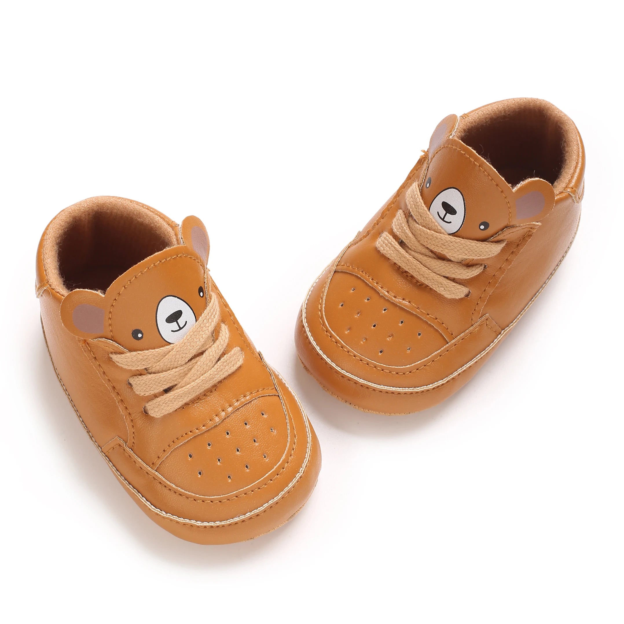 Classic baby shoes for boys and girls cute animal casual flat shoes the first baby cotton non slip and warm walking shoes ﻿