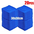 100Pcs Microfiber Towels Car Wash Drying Cloth Towel Household Cleaning Cloths Auto Detailing Polishing Cloth Home Clean Tools