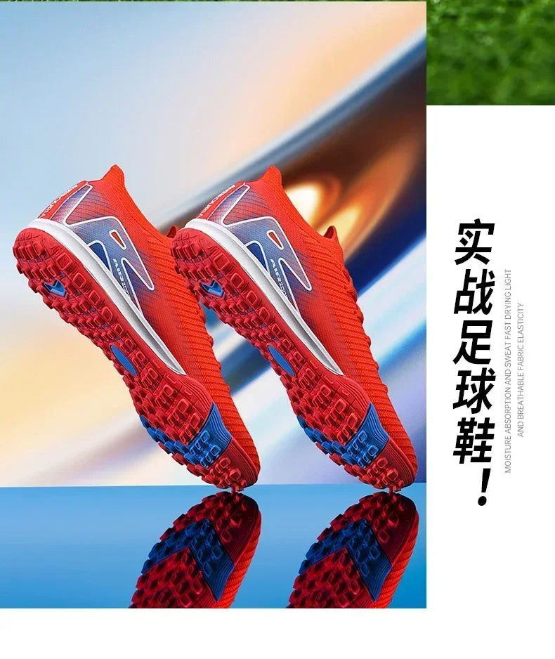 Men Football Field Boot TF/FG Indoor Original Professional Futsal Society Match Turf Soccer Shoes Non Slip Bootie Football Shoes