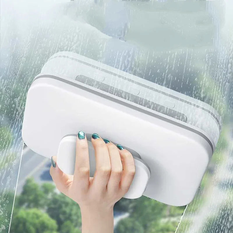 Household Relaxed Portable Glass Cleaner Building Strong Magnetic Window Cleaner Double-Sided Scraping And Cleaning Window Tool