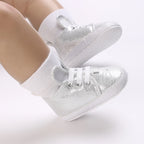 Classic baby shoes for boys and girls cute animal casual flat shoes the first baby cotton non slip and warm walking shoes ﻿