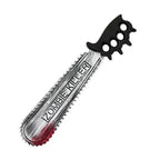 48.5cm/19.09in Plastics Fake Blood Knife Party Supplies Weapon Props Model Halloween Cosplay Funny Gift Collectible Outdoor Toys