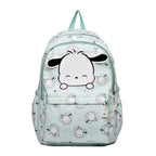 Sanrio Start Of School Season Backpack Anime Kuromi Cinnamoroll Student Bag Large Capacity Women Bag For Children Girls Gift ﻿