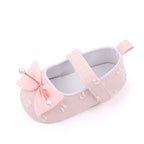 Baby Step Front Shoes Spring and Autumn New Style Girls' Baby Shoes with Korean-style Bowknots and Anti-slip Soft Soles BY2235