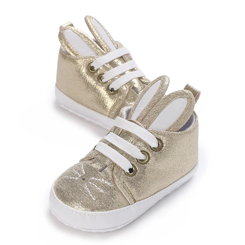 Classic baby shoes for boys and girls cute animal casual flat shoes the first baby cotton non slip and warm walking shoes ﻿
