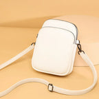 2025New 100% Genuine Cowhide Women's Leather Mobile Phone Bag Crossbody Bags for Women Bag Designer Crossbody Bag Messenger Bags