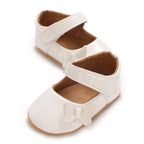 0-12 Months Baby Shoes PU Leather Shallow Mouth Single Shoe Bow Baby Walking Shoes Princess Shoes Baby Shoes