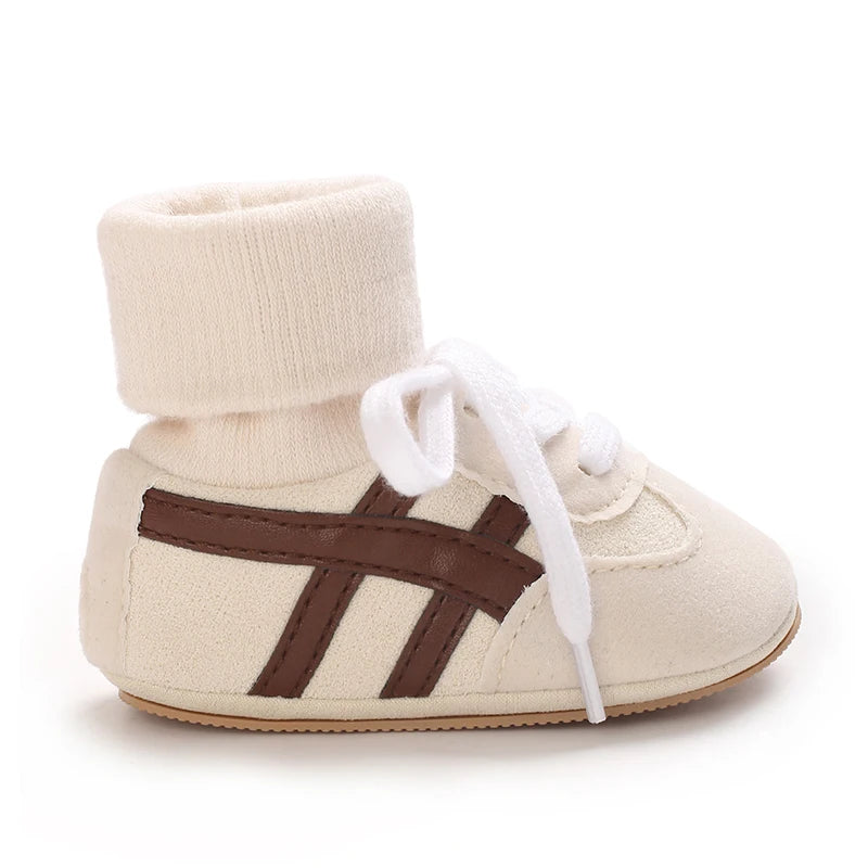 Baby Shoes Soft Cotton Socks Ankle Covering Style Autumn And Winter Warm Sports Shoes Toddler And Newborn Walking Shoes