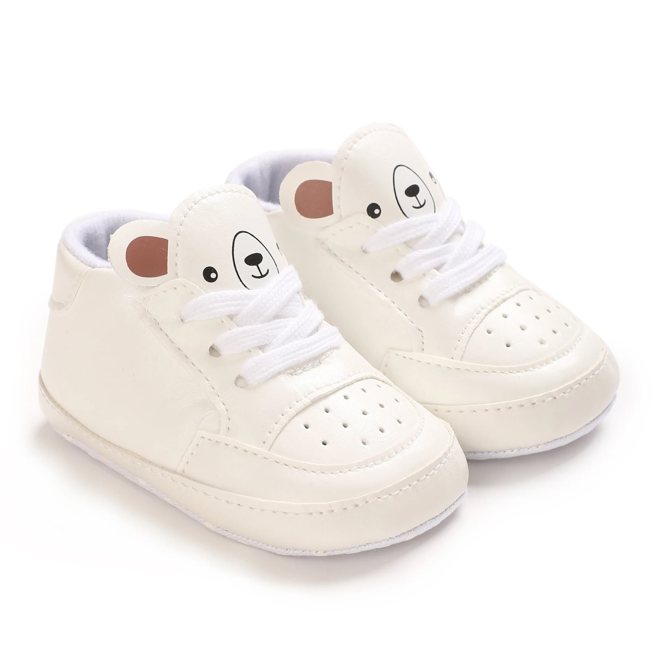 Classic baby shoes for boys and girls cute animal casual flat shoes the first baby cotton non slip and warm walking shoes ﻿