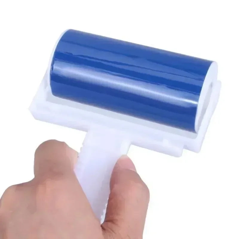 Washable Clothes Hair Sticky Roller Reusable Portable Home Clean Pet Hair Remover Sticky Roller Carpet Bed Sofa Dust Collector