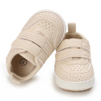0-1Year New Baby Shoes Retro Leather Boy Girl Shoes Multicolor Toddler Rubber Sole Anti-slip First Walkers Infant Newborn