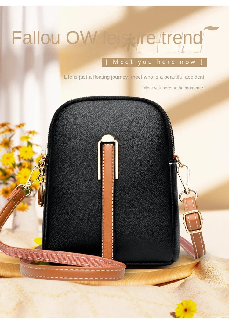 High Quality Genuine Leather Luxury Handbags Women Bag Designer Female Crossbody Shoulder Bags 2024 Ladies Cowhide Messenger Sac