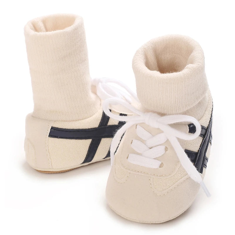 Baby Shoes Soft Cotton Socks Ankle Covering Style Autumn And Winter Warm Sports Shoes Toddler And Newborn Walking Shoes