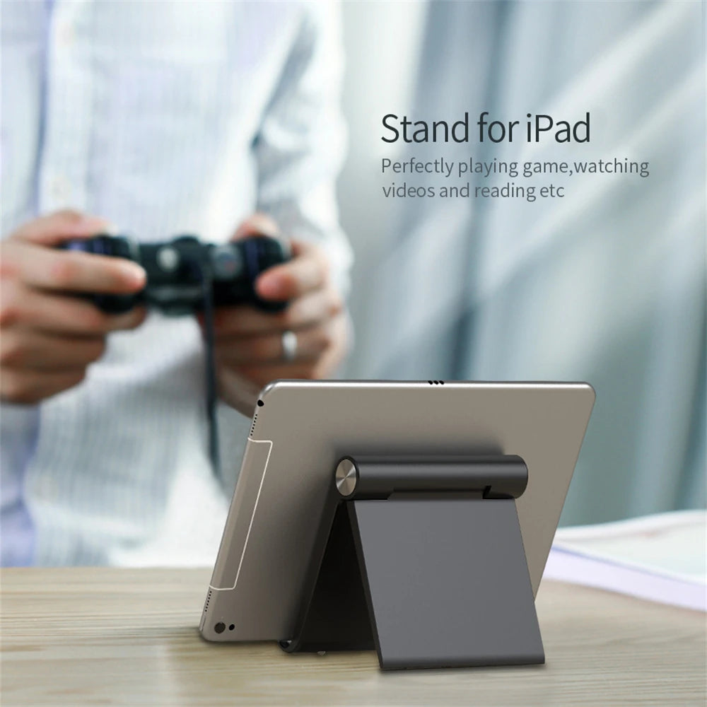 Phone Holder Stand Mobile Universal Support Tablet Stand for iPhone Desk Cell Phone Holder Stand Portable Mobile Holder Mount