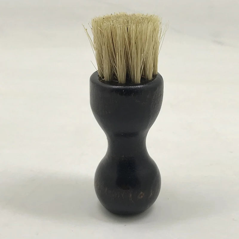 Mini Buffing Brush For Cleaning Shoes Hog Bristle Brushes Boot Shoes Cleaner Leather Shoes Supplies Gourd Brush Home Clean Tool