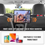 Adjustable Foldable Car Phone Stand – Sturdy & Non-Slip Grip for Secure Phone Mounting