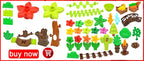 DIY Big Size Bulk Bricks Creative Thick Building Blocks Educational Kid Toys Slope Thin Large Particles Compatible With Duploes
