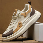 casual shoes fashion men's four season breathable comfortable outdoor thick sole anti slip wear-resistant versatile casual shoes