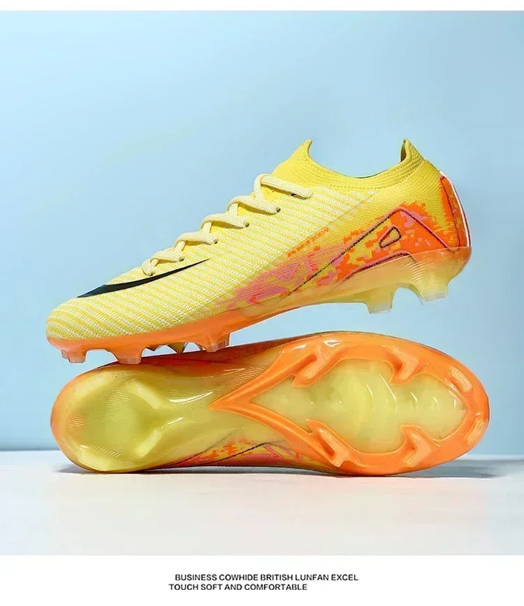 Men Football Field Boot TF/FG Indoor Original Professional Futsal Society Match Turf Soccer Shoes Non Slip Bootie Football Shoes