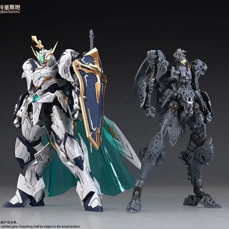 NEW Original SNAA HG 1/144 SC-002  TITAN GREATSWORD TRISTAN Model The Round Table Knights Figurine Model Pvc Statue Toys Gifts