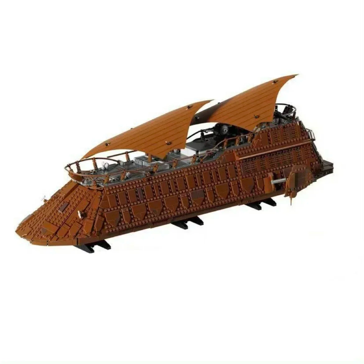 UCS FIT 75397 Sail Barge Building Block Classic Sailboat Model Bricks Assembly Toys Birthday Christmas Gifts Home Decor